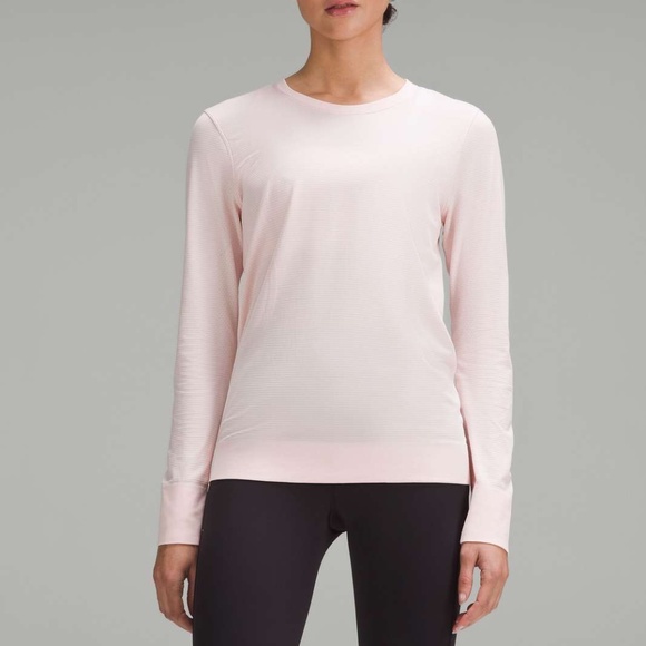 Lululemon Swiftly Relaxed Long-Sleeve Shirt - Size 6 - Strawberry Milkshake - Picture 1 of 5